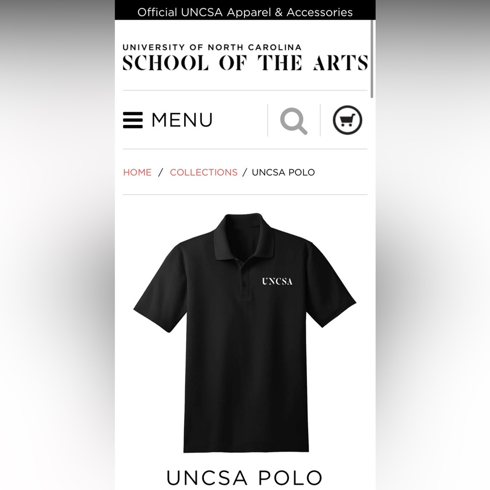uncsa soft knit polo!